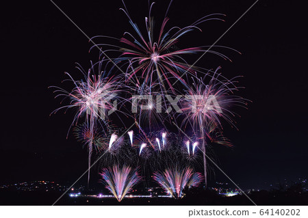 Nishi Awa Fireworks "Opening" Nishi Awa Fireworks "Opening" 64140202