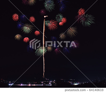 Nishi-Awa Fireworks "Message Fireworks" 64140610