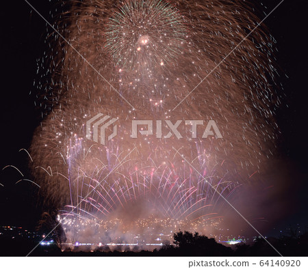 西阿波煙花“大結局” 西阿波煙花“大結局” 64140920
