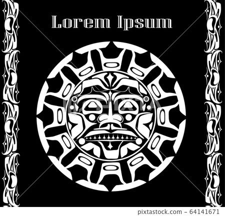 Vector illustration of the sun symbol Vector illustration of the sun symbol 64141671