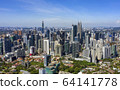 Aerial view of Kuala Lumpur cityscapes skyline 64141778