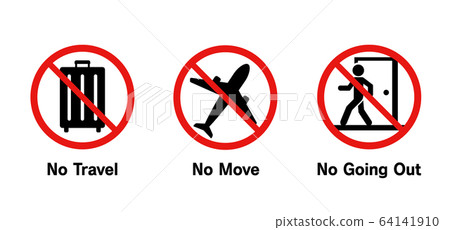 旅行，旅行和外出跡象預防感染 64141910