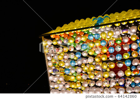 The largest sky lantern lantern in Shengxingdi Temple of Guangxing Gongguan of Three Gorges 64142860