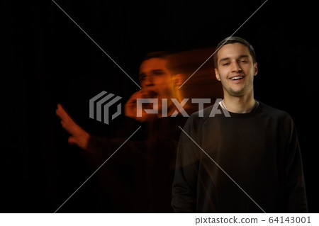 The versatility of man - opened emotions and hidden feelings, variety of experiences The versatility of man - opened emotions and hidden feelings, variety of experiences 64143001