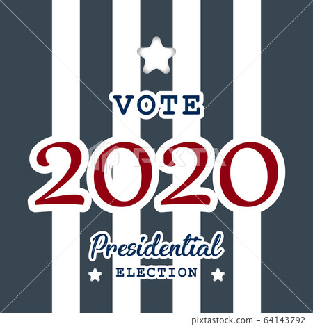 Presidential election poster 64143792