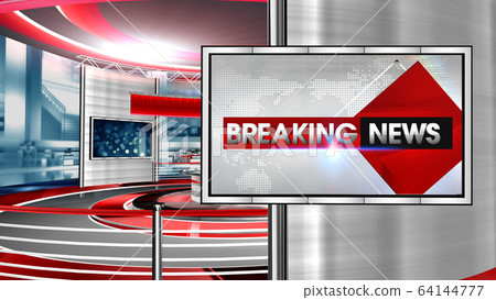 Breaking news background is perfect for any... - Stock Illustration  [64144777] - PIXTA