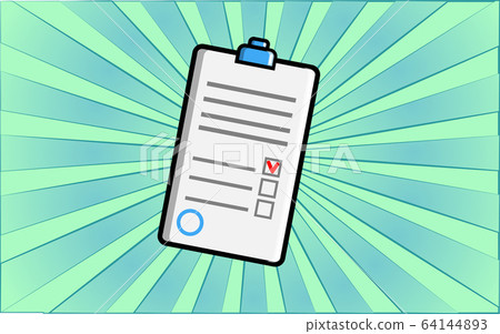 White paper application form with print White paper application form with print 64144893
