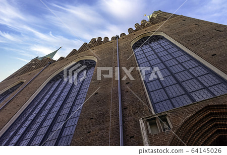 Basilica of the Assumption of the Blessed Virgin Mary in Gdansk, Tricity, Pomerania, Poland Basilica of the Assumption of the Blessed Virgin Mary in Gdansk, Tricity, Pomerania, Poland 64145026