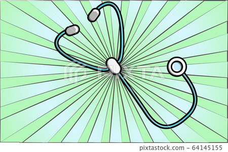 Medical stethoscope fanendoscope 64145155