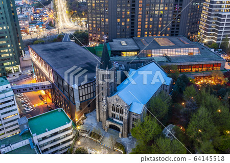 Scenery around Seoul Station Scenery around Seoul Station 64145518