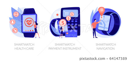 Smartwatch applications use vector concept metaphors 64147389