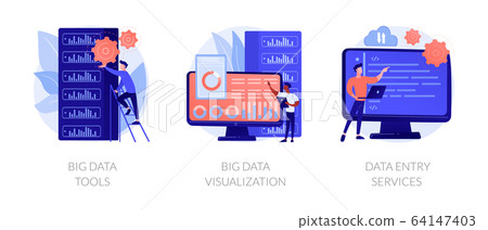 Big data vector concept metaphors 64147403