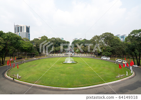 從胡志明市統一宮看到的樂源街 64149318