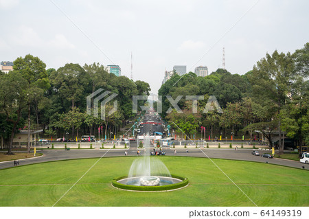 從胡志明市統一宮看到的樂源街 64149319