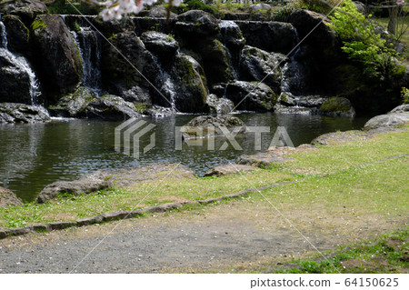A small pond in Iwaya Park 64150625