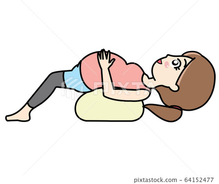 孕婦做臀位練習 孕婦做臀位練習 64152477