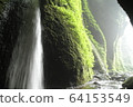 White waterfall White waterfall 64153549