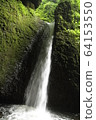 White waterfall White waterfall 64153550