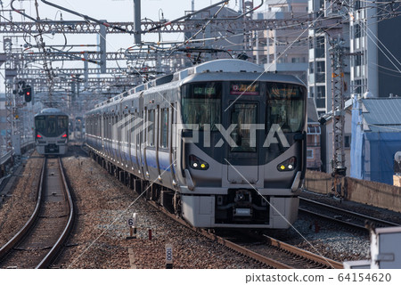 JR West Series 225 Kanku Kishu Road Rapid Service (composition photo) JR West Series 225 Kanku Kishu Road Rapid Service (composition photo) 64154620