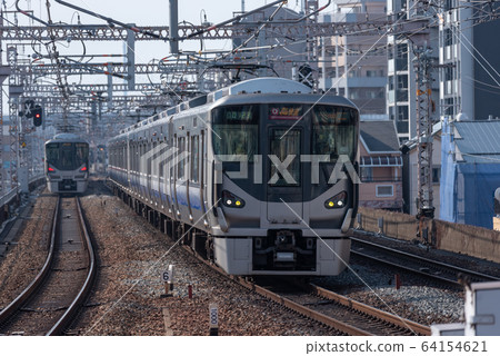 JR West Series 225 Kanku Kishu Road Rapid Service (composition photo) 64154621