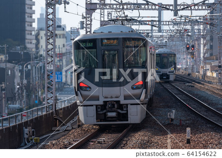 JR West Series 225 Kanku Kishu Road Rapid Service (composition photo) JR West Series 225 Kanku Kishu Road Rapid Service (composition photo) 64154622
