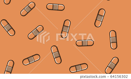 Seamless pattern texture of endless repetitive 64156302