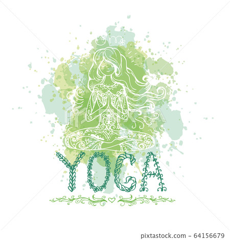 Kawaii Yoga Pose Doodle Set, Objects ft. vector & handdrawn - Envato  Elements