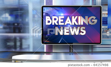 Breaking News Background Is Perfect For Any Stock Illustration 64157498 Pixta