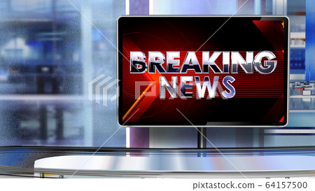 Breaking news background is perfect for any... - Stock Illustration  [64157500] - PIXTA