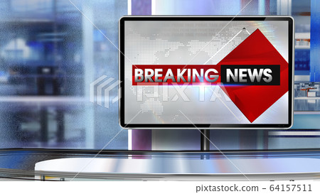 Breaking news background is perfect for any... - Stock Illustration  [64157511] - PIXTA