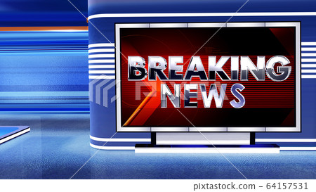 Breaking News Background Is Perfect For Any Stock Illustration