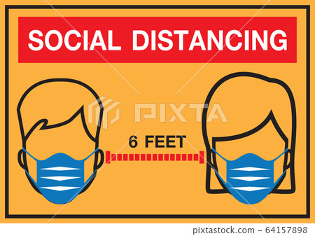 SOCIAL DISTANCING SOCIAL DISTANCING 64157898