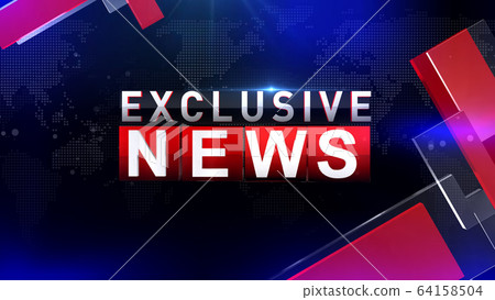 Broadcast background is perfect for any type of news or information presentation. The background features a stylish and clean layout 64158504