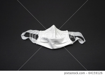 Worn mask Worn mask 64159126