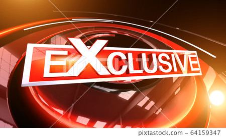 Exclusive background is perfect for any type of news or information presentation. The background features a stylish and clean layout  64159347
