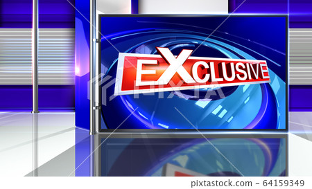 Exclusive background is perfect for any type of news or information presentation. The background features a stylish and clean layout Exclusive background is perfect for any type of news or information presentation. The background features a stylish and clean layout 64159349