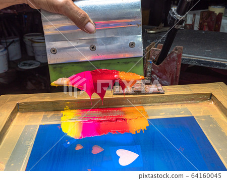blend hot tone color of screen printing ink blend hot tone color of screen printing ink 64160045