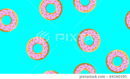 Seamless pattern, texture from round sweet Seamless pattern, texture from round sweet 64160395