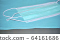 Two surgical masks 64161686