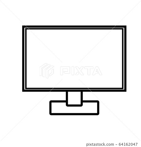 Vector illustration of a black and white  64162047