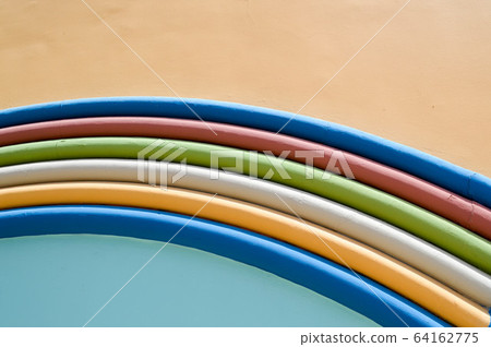 Texture of a cheerful beautiful colorful  64162775