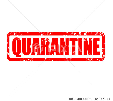 quarantine stamp sign. quarantine grunge rubber stamp on white background. quarantine stamp sign. quarantine grunge rubber stamp on white background. 64163044