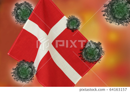 冠狀病毒圖像傳播到世界各地。 64163157