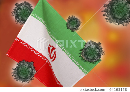 冠狀病毒圖像傳播到世界各地。 冠狀病毒圖像傳播到世界各地。 64163158