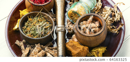 Selection healing herbs Selection healing herbs 64163325