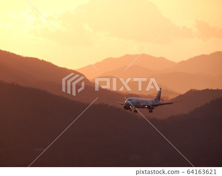 Airplane (dusk) Airplane (dusk) 64163621