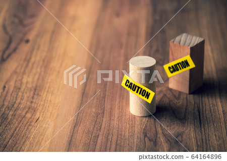 CAUTION caution caution caution attention 64164896