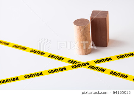 CAUTION caution caution caution attention 64165035