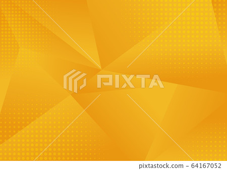 Abstract yellow low polygon geometric consisting Abstract yellow low polygon geometric consisting 64167052