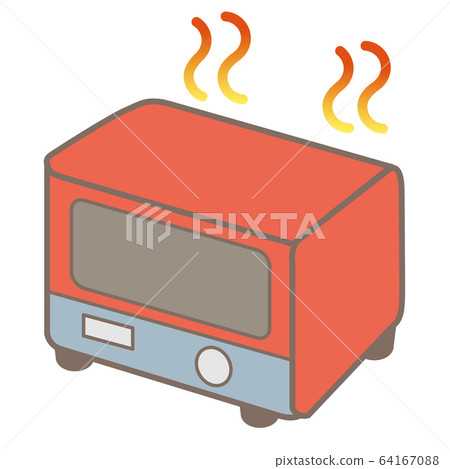 烤箱烤麵包機的插圖 64167088